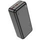Батарея универсальная HOCO 30000mAh Astute 22.5W PD QC Black (J101B / 714732) - изображение 1