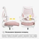 Дитяче крісло Mealux Fantasy Air Pink (арт.Y-608 KP) - изображение 7