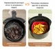 Форма для приготування пирогів та запіканок в духовці, аерогрилі та мультипечі з силікону 21 см квадратна R9782 - зображення 7