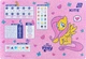 Упаковка підкладок настільних Kite My Little Pony 29х42.5 см х 10 шт (LP26-207) - зображення 2