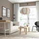 Підвісна лампа, білий бамбук, 67 см IKEA TAGGTOFS / HAVSDJUP 296.039.72 - изображение 2