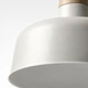 Підвісний світильник, білий/береза, 36 см IKEA BUNKEFLO 604.883.90 - зображення 6