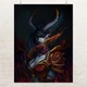 Постер Акаша, Дота 2, Dota 2, Akasha, Queen of Pain, декор комнаты геймера, A3 40×30 см (id6745) - изображение 1