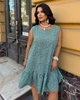 Женское платье легкое зеленое 48-50 р1357.233 - изображение 2