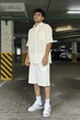 Мужской льняной комплект v.3 White 7XL - изображение 3