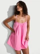 Сукня Victoria’s Secret Beachwear Poplin Trapeze Mini Dress Pink Sugar розмір L - зображення 1
