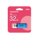 Флеш-накопичувач ADATA USB 2.0 C906 32Gb Water Blue - изображение 2