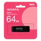Флеш-накопичувач ADATA USB 3.2 UC310 64Gb Black - зображення 2