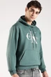 Мужское худи на флисе Calvin Klein 48(M) Зелёный (148849) - изображение 7