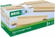 Додаткові рейки Brio Toy Trains Short Straight Track 4 деталі (7312350333343) - зображення 1