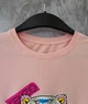 Футболка женская облегающая с принтом OneSize Персиковая - изображение 3