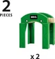 System mostów Brio Stacking Train Track Supports Wooden Railway 2 elementy (7312350332537) - obraz 3