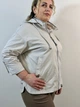 Жіноча демісезонна куртка XL-6XL (46-56) Айворі XL - зображення 6