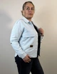 Коротка куртка джинсова жіноча оверсайз Блакитний 908/5XL - зображення 2