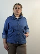 Ветровка коттоновая, под джинс Голубой 519/4XL - изображение 7