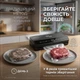 Вакуумний пакувальник Zepline ZP-00373 200 Вт вакууматор для продуктів з LED підсвіткою запайник пакетів + 20 пакетів - зображення 4