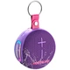 Колонка Bluetooth HOPESTAR P92 15W BT5.3/FM/TF/USB/AUX/TWS/RGB/JL 2600mAh з карабіном для рюкзака/сумки та підсвічуванням Фіолетовий - зображення 1