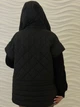 Куртка-жилетка оверсайз Чорний 26690/2XL - зображення 6