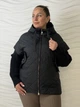 Куртка-жилетка оверсайз Чорний 26690/2XL - зображення 7