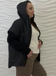 Куртка-жилетка оверсайз Чорний 26690/2XL - зображення 9