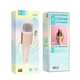 Караоке мікрофон Bluetooth Hoco DBK1 Портативна Колонка 1200 mAh Bluetooth 5.0 USB/TF/AUX/3,5-мм 6г для караоке Білий - изображение 2
