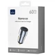 Зарядне автомобільне WiWU Wi-CC032 Nano Pro (USB + 2хType-C) 60W швидка зарядка в авто для смартфонів та гаджетів Сірий - изображение 2