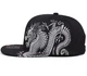Бейсболка Dragon, чорно-біла з прінтом, повсякденна - зображення 3