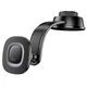 Автотримач для телефона з БЗП HOCO HW31 Crown magnetic wireless charging car holder(center console) Black Metal Gray (6942007646932) - зображення 1