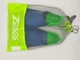 Ласты для плавания Zoggs Eco Short Blade Rubber тренировочные короткие силиконовые 39-40 Сине-зеленый (465220.BLGN.6-7) - изображение 4