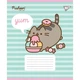 Зошит YES 12 аркушів лінія Pusheen Candy асорті (767598) - изображение 2