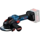 Аккумуляторная угловая шлифмашина Bosch Expert EXWS18V-15S (18 В, 125 мм) болгарка шлифмашинка УШМ без АКБ (27108) - изображение 2