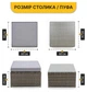 Комплект садових меблів LEOBRO Lounge Set 3-в-1 (LB-1057) (LEO_LB-1057) - изображение 3