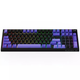 Бездротова механічна ігрова Bluetooth клавіатура формату 98% 98 клавіш компактна RGB-підсвічування UA/ENG USB 2.4ГГц Чорна - зображення 4