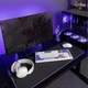 Бездротова механічна ігрова Bluetooth клавіатура формату 98% 98 клавіш компактна RGB-підсвічування UA/ENG USB 2.4ГГц Біла - зображення 7
