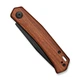 Складной нож Sencut Braxx коричневый 7.93 см D2 Guibourtia Wood (Braxx) - изображение 4
