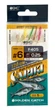 Самодур GOLDEN CATCH SABIKI F405 № 6 (5 крючков) Multicolor (ставрида, сарган, луфарь) - изображение 1