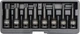 Профессиональный набор ударных насадок SPLINE YATO YT-1069 8 шт из стали CrMo SCM-440 - изображение 2