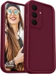 Матовий силіконовий чохол SHLab SoftProtect Samsung Galaxy S25 FE S731 Wine (44758-42) - зображення 1