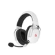 Гарнітура ігрова A4Tech бездротова Bloody GR585 (White) з RGB підсвічуванням, білий колір - зображення 2