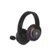 Гарнітура ігрова A4Tech бездротова Bloody GR520 (Black) з RGB підсвічуванням, чорний колір - зображення 1