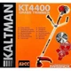 Бензиновый триммер Kaltman KT4400 с усиленной штангой 28 мм мотокоса с функцией регулировки оборотов на ручке и системой легкого старта бензокоса для эффективного кошения травы и сорняков мощностью 4,4 кВт/5,6 л.с. - изображение 10