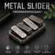Магнитный антистресс фиджет Metal Slider, металлический слайдер для рук с магнитами, карманная игрушка для снятия стресса и концентрации внимания, графитовый (138116654) - изображение 1
