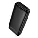 Павербанк Hoco DB130 Tridentis 20000mAh 30W быстрая зарядка Type-C/2xUSB Черный - изображение 2