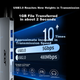 Док-станція розширення Acer Type-C, концентратор USB 3.0 з адаптером для зчитування карт SD/TF, восьмивхідна док-станція розширення, сумісна з MacBook та планшетами Huawei - изображение 4