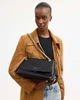 Сумка жіноча Coach Chelsea Shoulder Bag 30 With Chain CDS61 чорна/натуральна шкіра - изображение 8