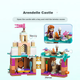 Конструктор LEGO Disney 43278 «Мини-замок и ледяной дворец Эльзы», игрушка для мальчиков и девочек, подарок на День защиты детей. - изображение 4