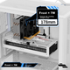 Корпус комп'ютера Great Wall Ice Frost X7W White (материнська плата з кріпленням на задній панелі, магнітна залізна панель, товщина 0,75 мм, легке розбирання з чотирьох боків, підтримка водяного охолодження 360 мм, 9 позицій для вентиляторів, 5090) - изображение 6