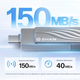 Флеш-накопитель HP 64 ГБ USB 3.2 + Type-C с двумя головками, высокоскоростной, 150 МБ/с, из цинкового сплава, вращающийся, подходит для бизнеса, офиса, учебы, компьютера и мобильного телефона. Большая емкость. - изображение 5