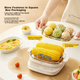Пароварка Bear Intelligent Reservation Timer Egg Steamer Cooker All-In-In Machine, Egg Cooker with 304 Stainless Steel Steaming Tray, Small Mini Steamer, Thermal Food Warmer Breakfast Maker ZDQ-E12H3 - изображение 8