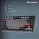 Клавіатура бездротова GamePro Asgard Yord Keychron Super Red Switch Black (MK266BK) ( 18603 ) - изображение 19
